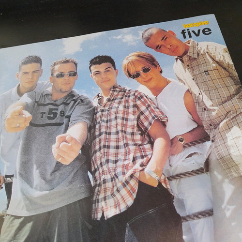 Five posters set of 2, size A4