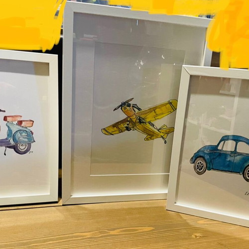 Children's room prints new