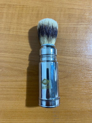 Pure Bristles shaving brush like new, collectible travel