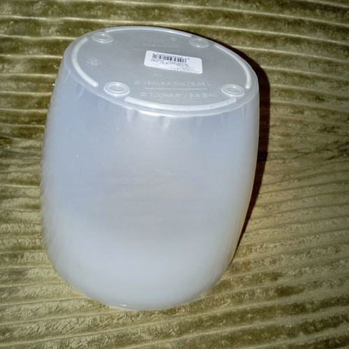 Plastona Roto Brillante milky transparent kaspo for orchids new