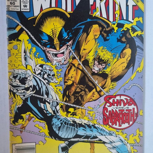 Wolverine #60 Marvel 1992 used comic with detached cover