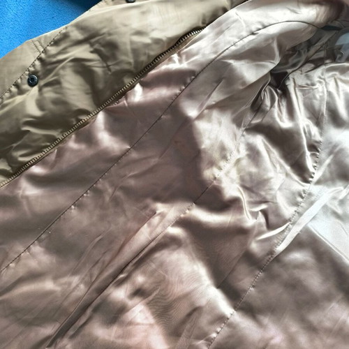 Sarah Lawrence down jacket like new, beige gold color, size S