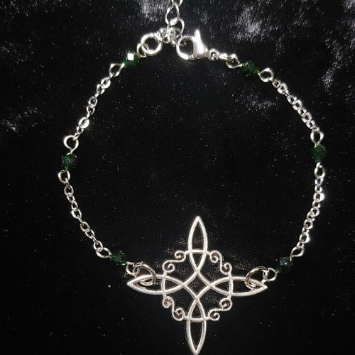 Witch's Knot Bracelet stainless steel and alloy made to order