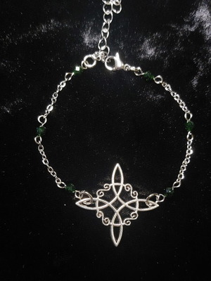 Witch's Knot Bracelet stainless steel and alloy made to order