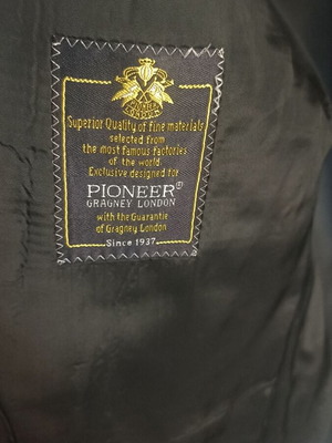 Pioneer men's jacket black new XL