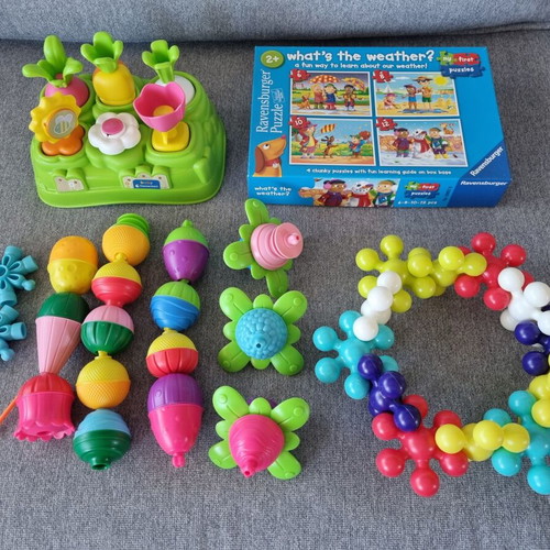 Lalaboom, Ravensburger, Clementoni Educational Toys like new, STEM set for ages 1-4