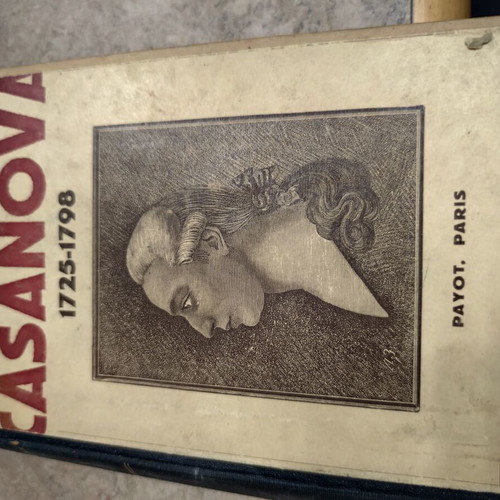 Casanova 1725-1798 by Guy Endore used, French edition 1934 Payot
