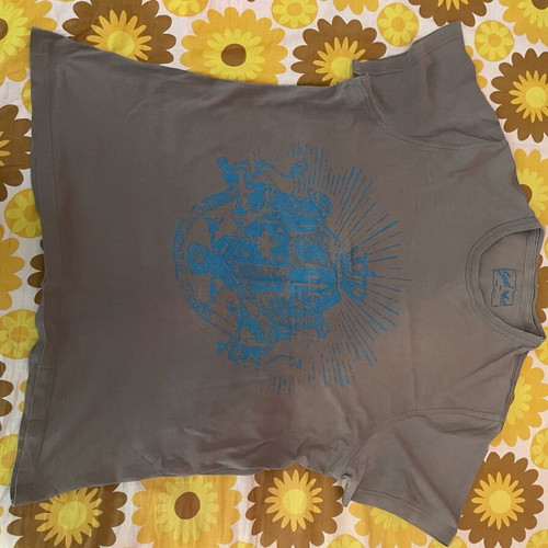 Bershka men's t-shirt like new, brown, size M