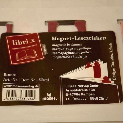 Bookmarks new from Paris, gift set