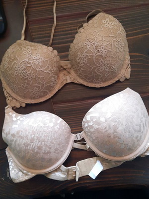 Bras new, set of 2 pieces, sizes 75C and 75B