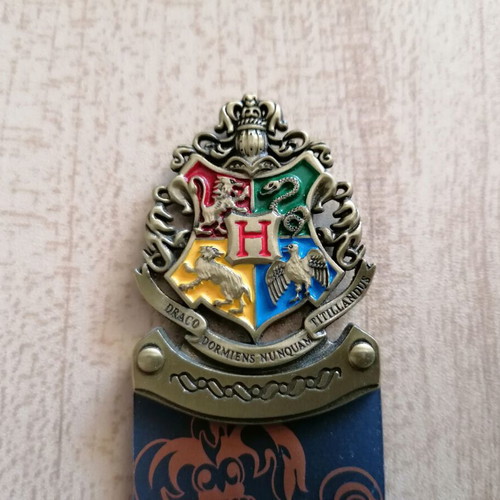 Harry Potter Hogwarts Bookmark like new, Noble Collection