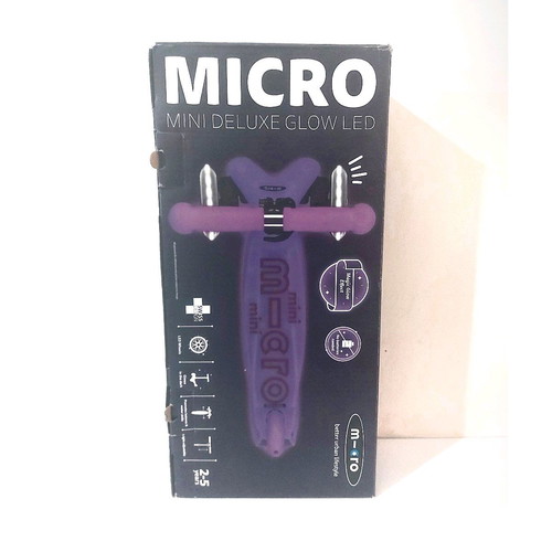 Micro Mini Deluxe Glow LED scooter pink Frozen edition new