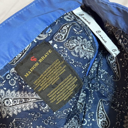 Maison Brave blue casual pants, size S