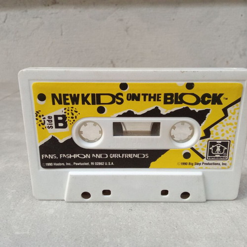 New Kids On The Block Hasbro cassette used, 1980s-1990s