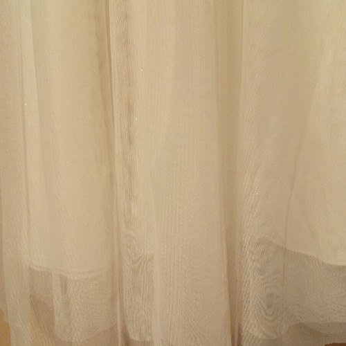 Monsoon dress for flower girl with lace and tulle, size S 12-13 years
