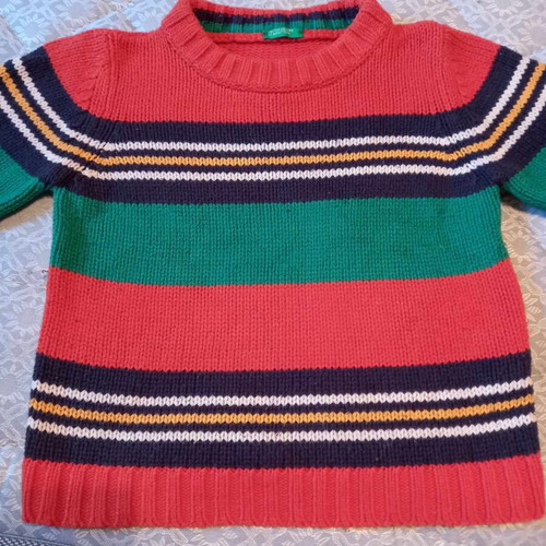 Benetton sweater for 3-year-old boy, size XXS, like new