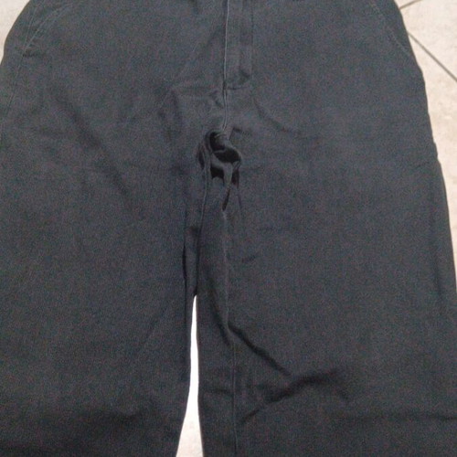 Men's black jean pants size L like new