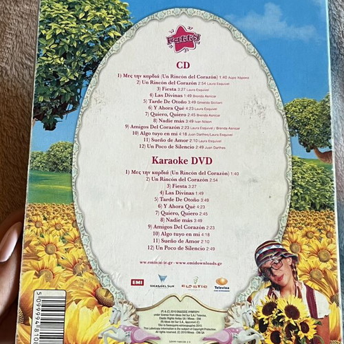Patty CD and karaoke like new