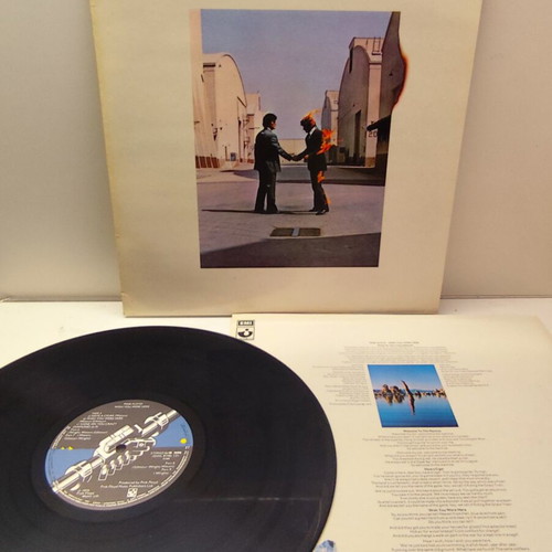 Pink Floyd Wish You Were Here vinyl LP album near mint Greek edition