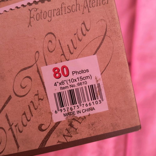 Photo album used 80 pages with box