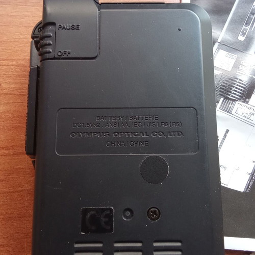 Olympus S 725 Microcassette Recorder like new, 1990s journalism