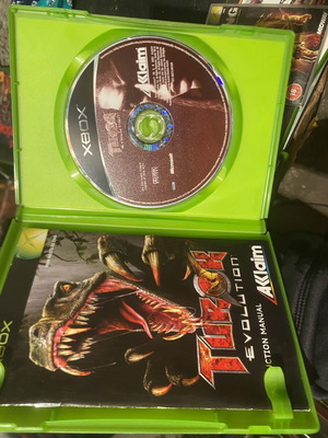 Turok Evolution Xbox game, original