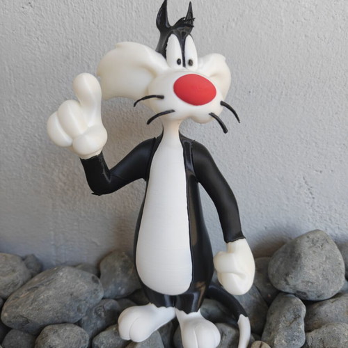 Sylvester 3D printed collectible figure new