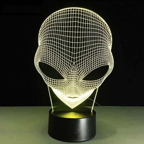 3D Illusion Decorative LED Lamp New Transparent