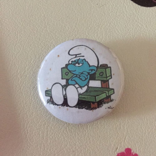Smurf pin new with various designs