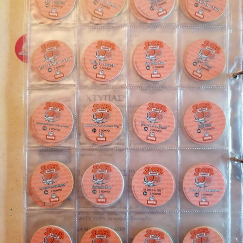 Tasty Tops album used with 40 tasty tops and 40 super tasty tops