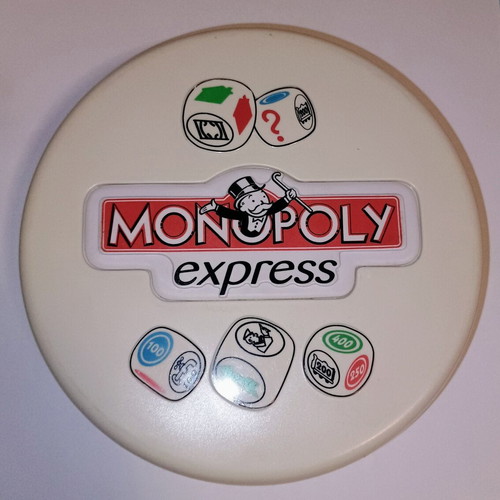 Monopoly Express board game, Hasbro, 2005