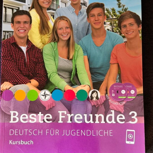 German books B1 and A2 like new, set of 3 pieces