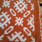 Woolen handmade blanket new, versatile use