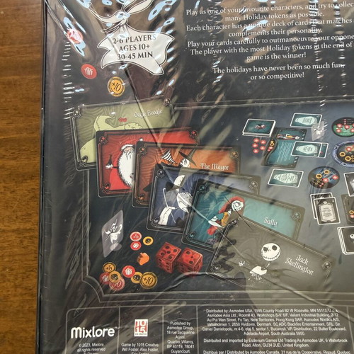 The Nightmare Before Christmas Board Game new, sealed, English