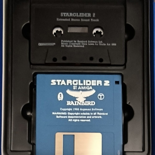 Starglider 2 Amiga game by Argonaut Software like new, complete in box
