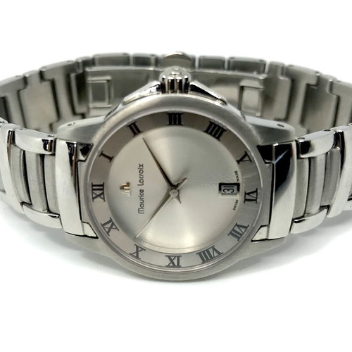 Maurice Lacroix women's watch stainless steel waterproof new with sapphire