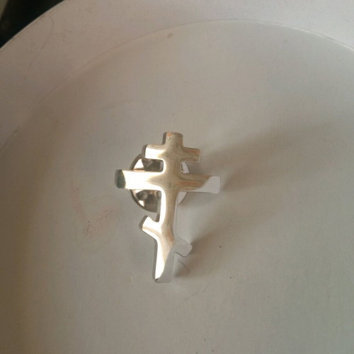 Orthodox Cross Pin New Metal