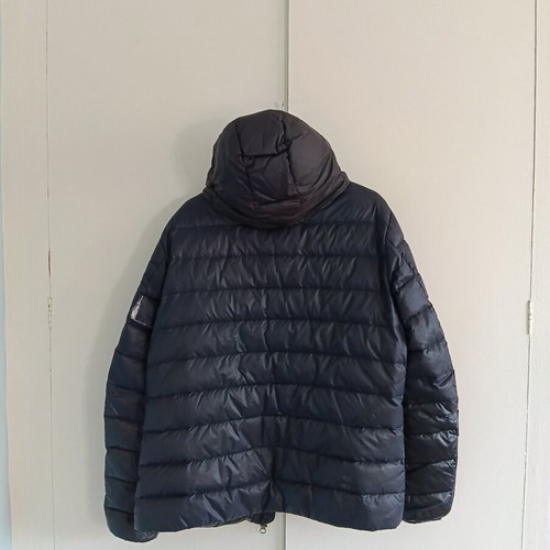 Benetton men's jacket used, size 52 (L-XL), blue with defects
