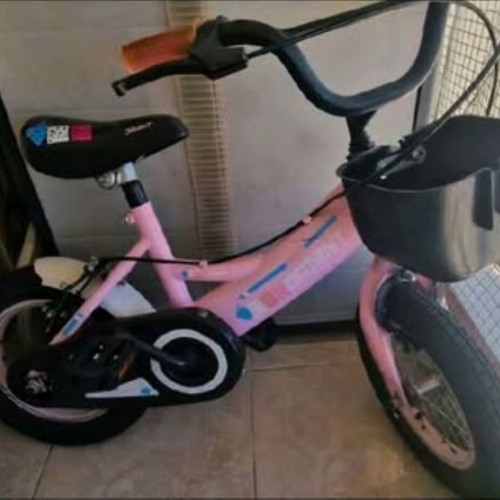 Orient Terry 12" and Orient Tiger 14" children's bicycles like new with training wheels