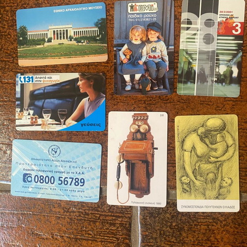 Phone cards used in very good condition, all together