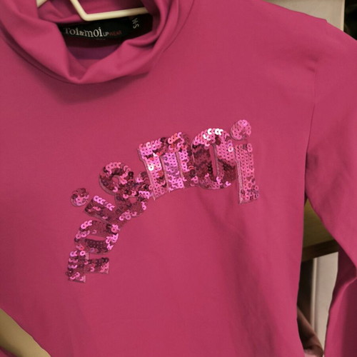 Toi&Moi turtleneck blouse new, pink, size M
