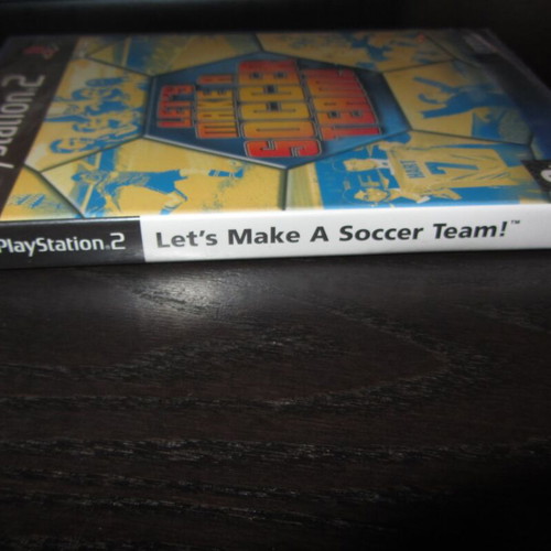 Sega Let's Make a Soccer Team Sony PS2 καινούργιο σφραγισμένο