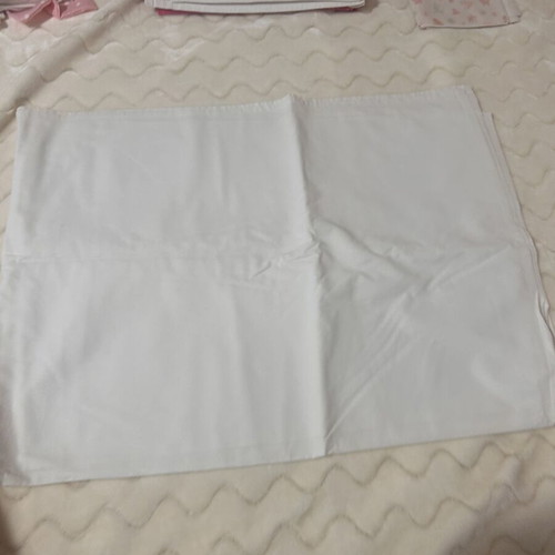 Crib sheets used, pack of 7 for girls with waterproof fitted sheet