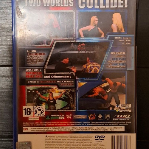 WWE Smackdown Vs Raw PS2 μεταχειρισμένο αθλητικό παιχνίδι