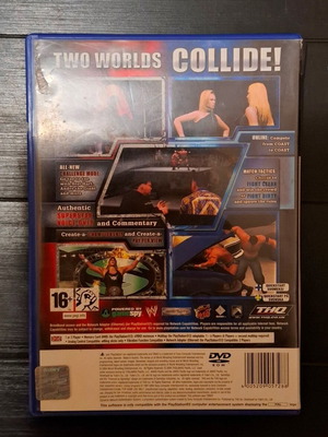 WWE Smackdown Vs Raw PS2 μεταχειρισμένο αθλητικό παιχνίδι