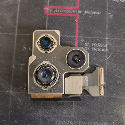 Iphone 13 Pro original camera with some black spots
