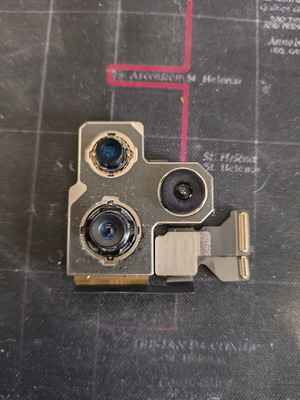 Iphone 13 Pro original camera with some black spots