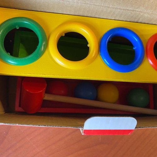 Rolling Ball Toy new with hammer
