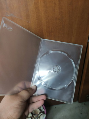 CD/DVD case new, empty