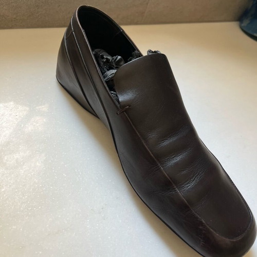 Gucci μοκασίνια μεταχειρισμένα, καφέ, νούμερο 42, φαρδιά γραμμή